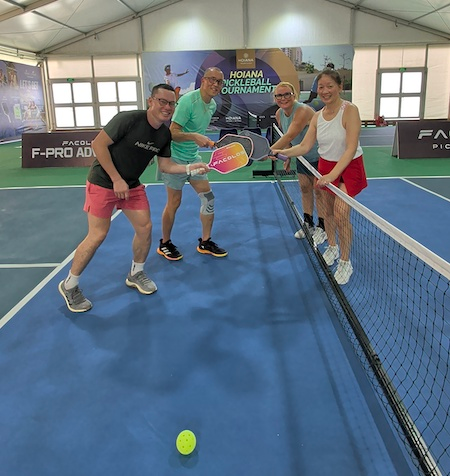 Typhoon? No problem, let’s play Pickleball