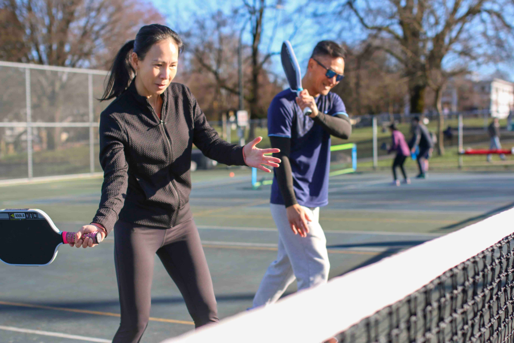 Janey private pickleball coaching